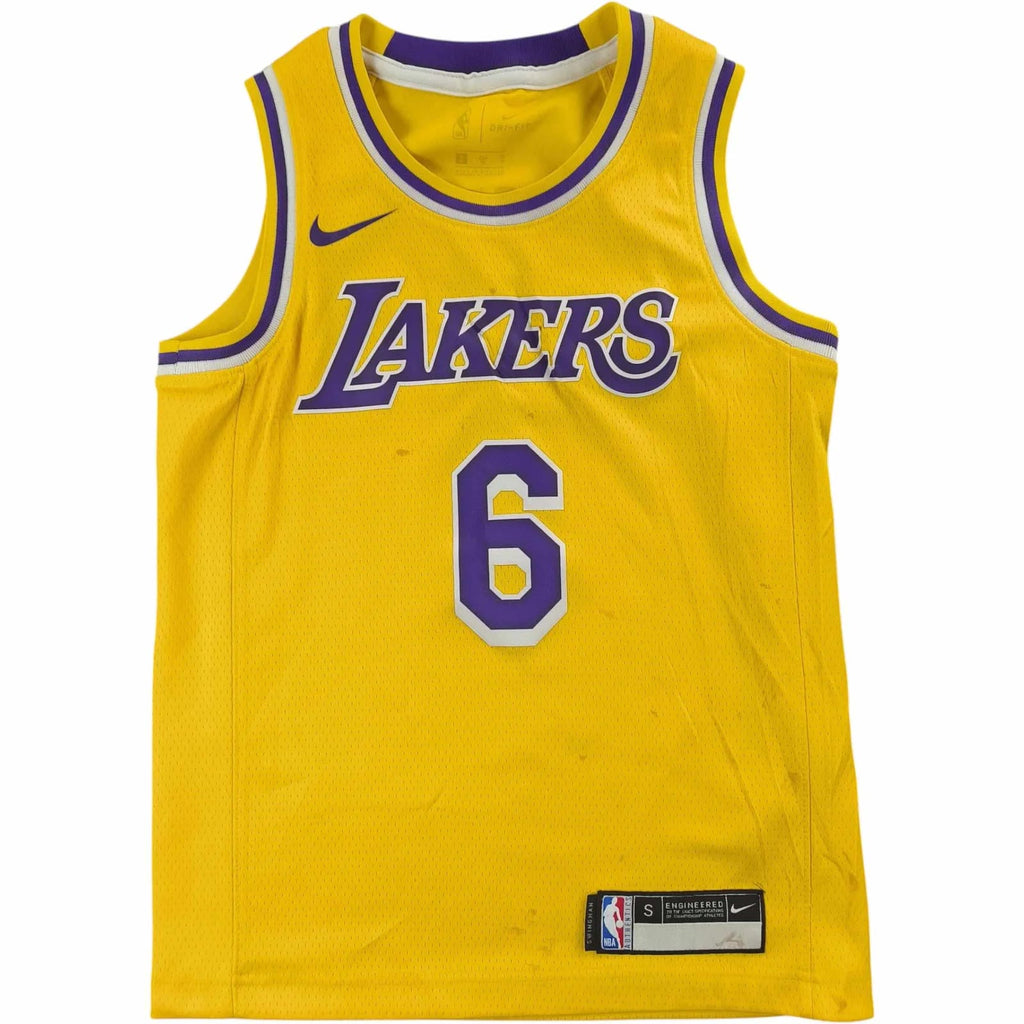Los Angeles Lakers LeBron James Nike NBA jersey size Youth S