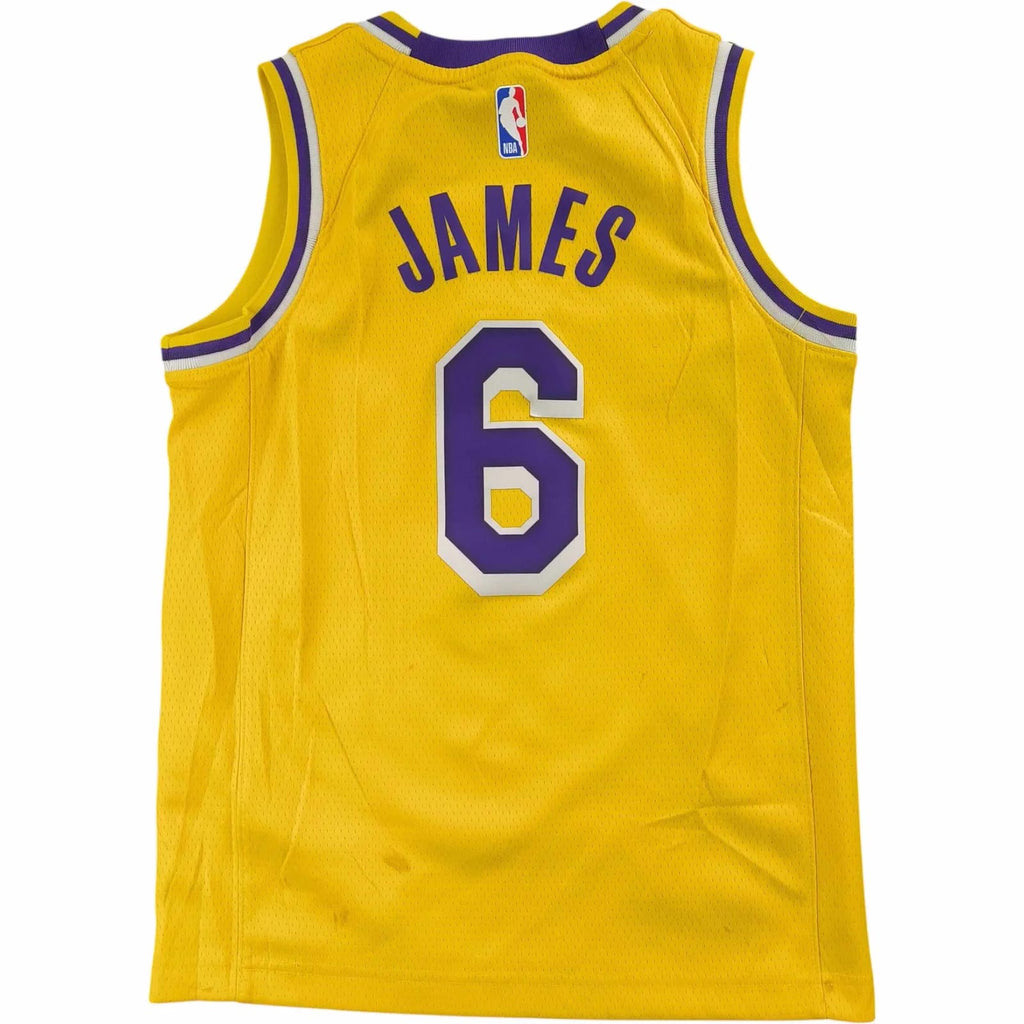 Los Angeles Lakers LeBron James Nike NBA jersey size Youth S