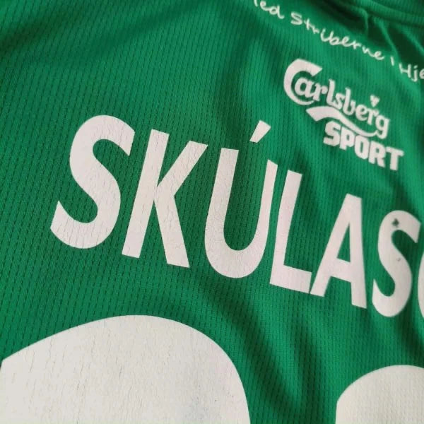 Odense 2014-15 Puma away Ari Skulason football shirt size L