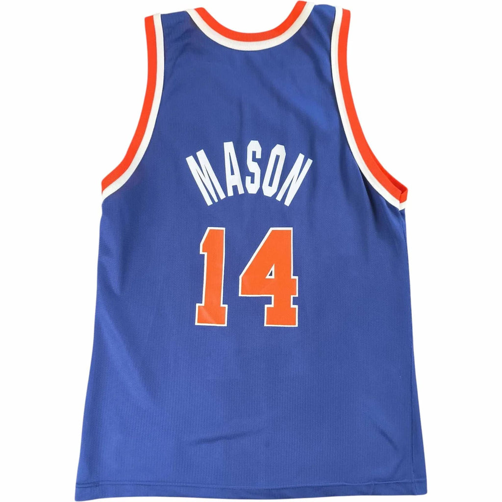 New York Knicks Anthony Mason Champion NBA jersey size 40