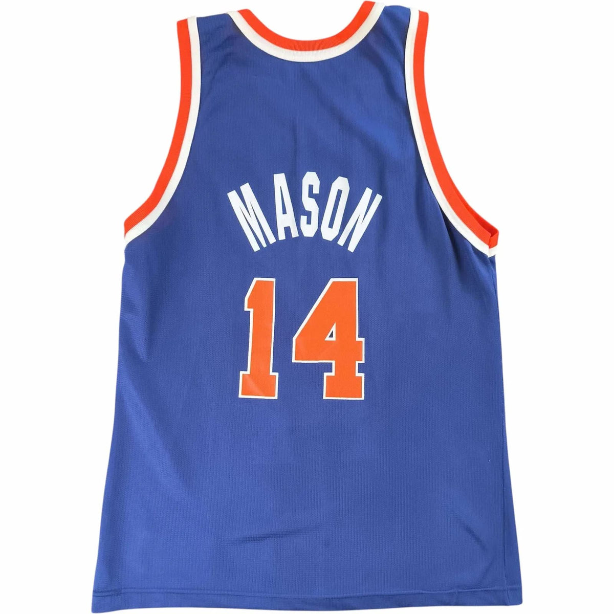 New York Knicks Anthony Mason Champion NBA jersey size 40