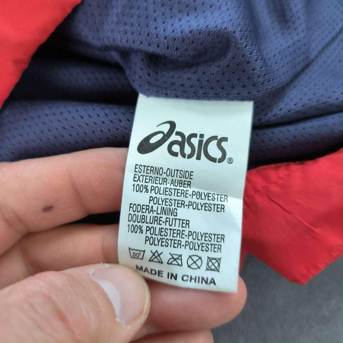 Cagliari 2005-07 Asics felső M-es