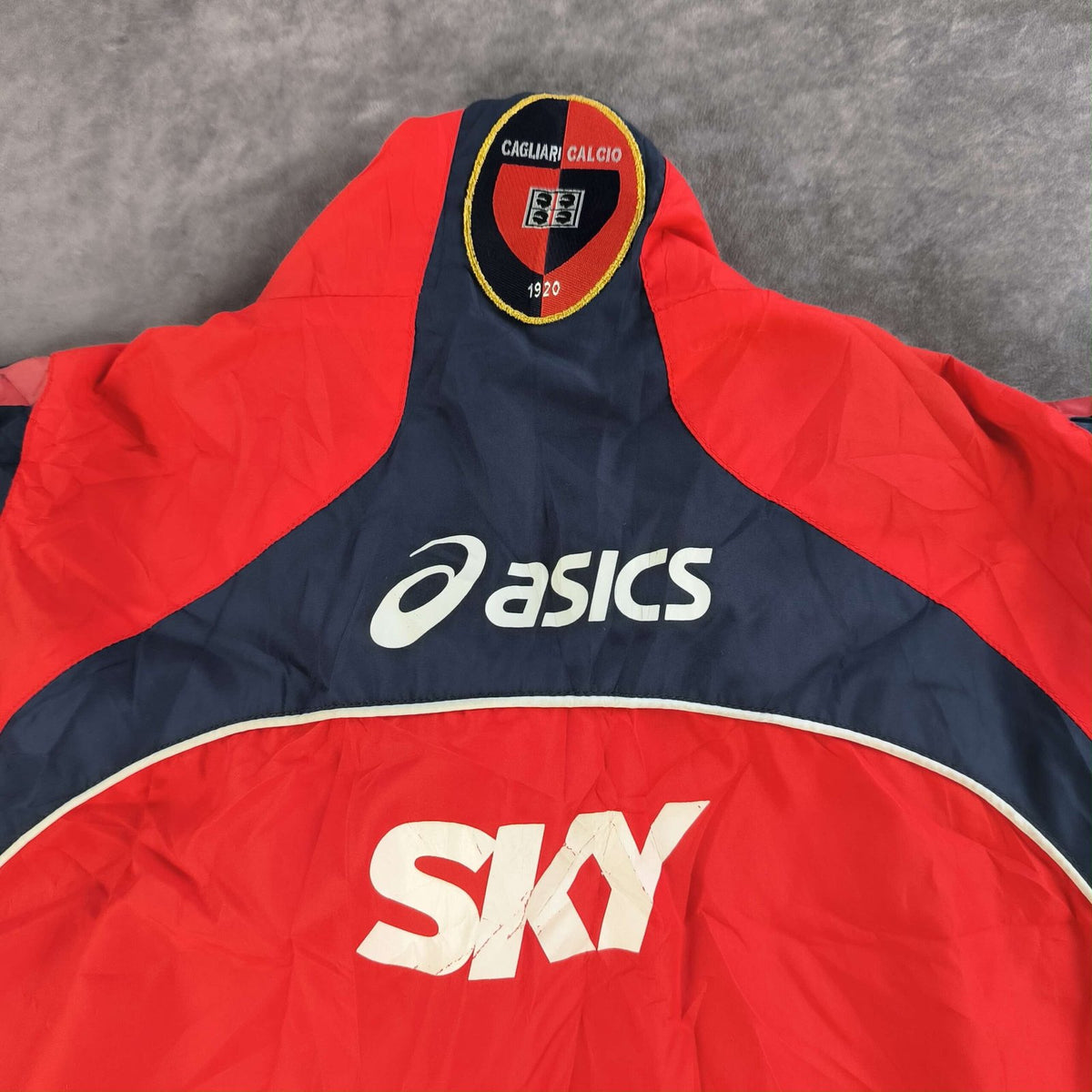 Cagliari 2005-07 Asics felső M-es