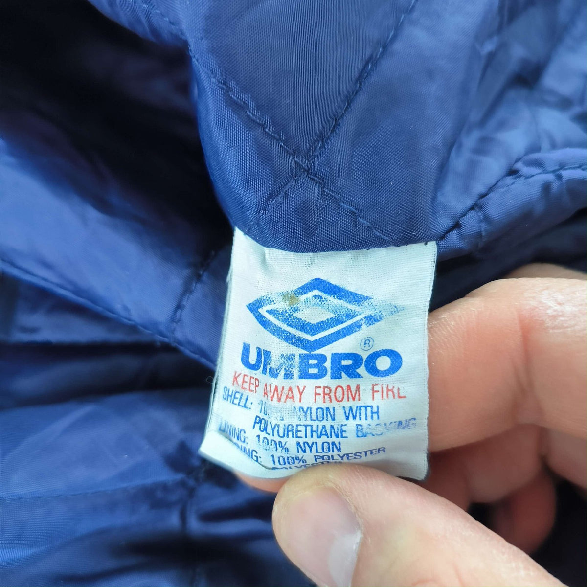 Lazio 1992-93 Umbro kabát XL-es