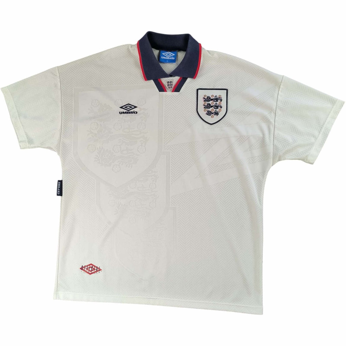 Anglia 1993-95 Umbro hazai foci mez XL-es