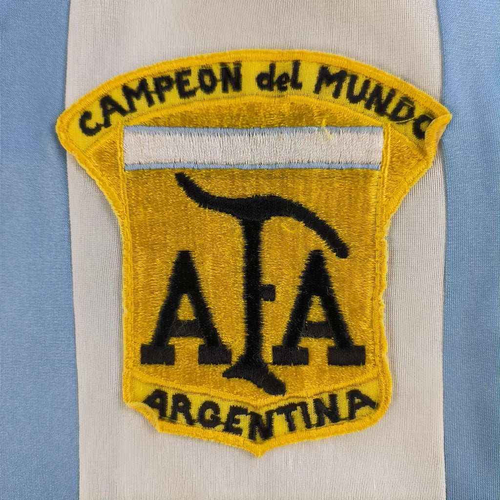 Argentína 1980-82 Le Coq Sportif hazai foci mez M-es