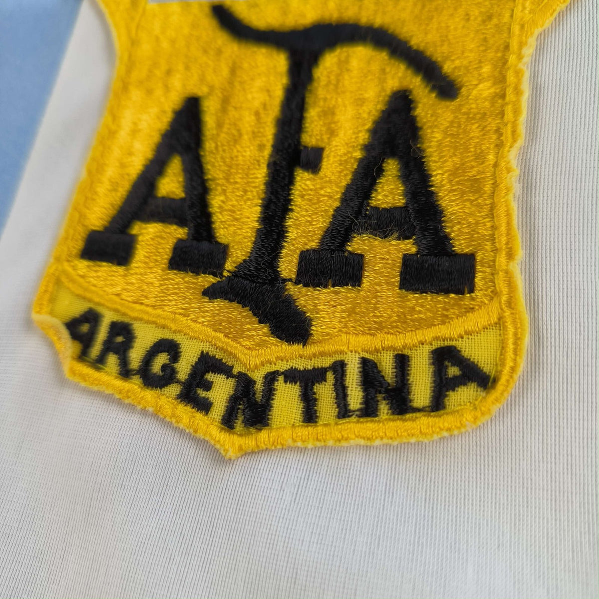 Argentína 1980-82 Le Coq Sportif hazai foci mez M-es