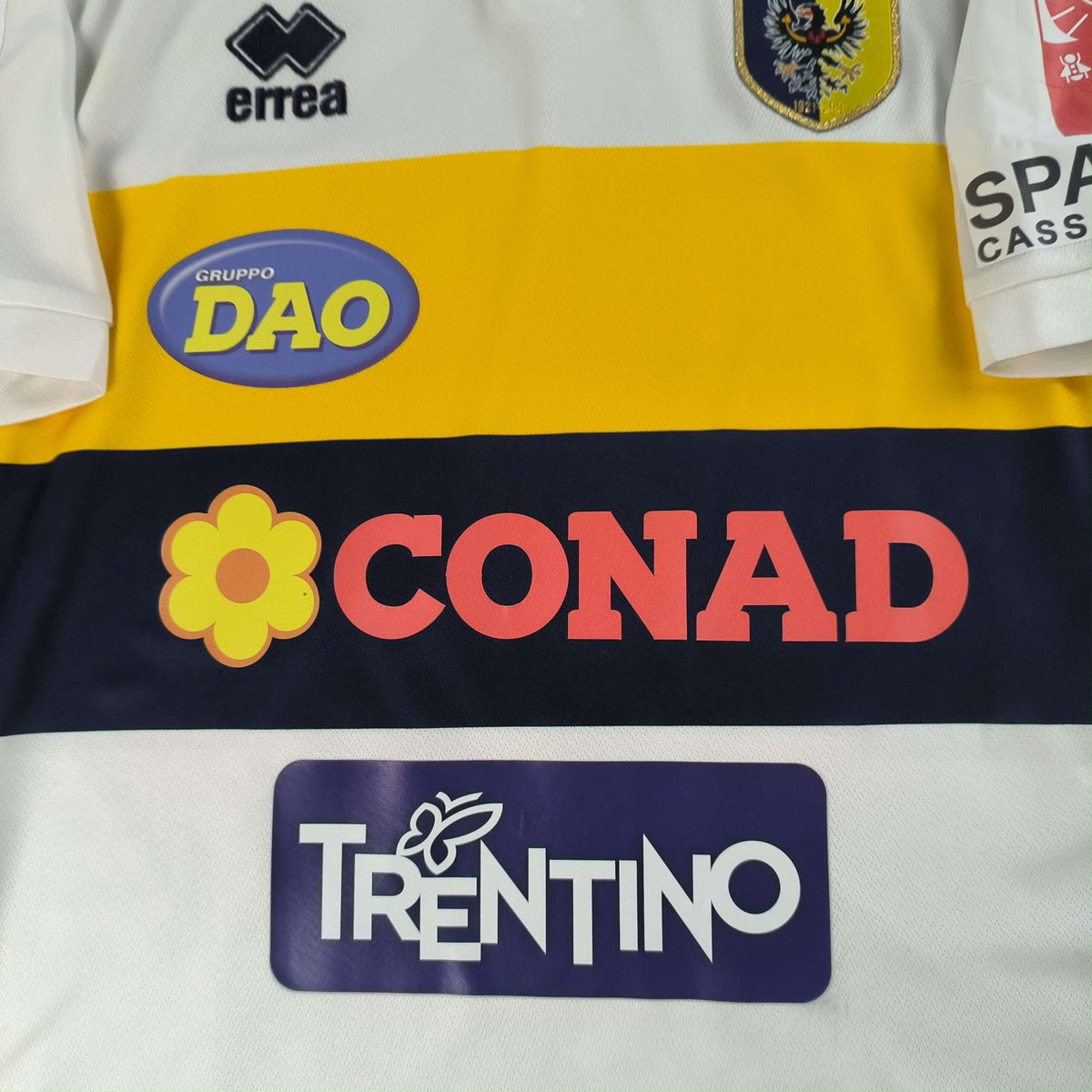 AC Trento 2021-22 Errea away #6 football shirt size M