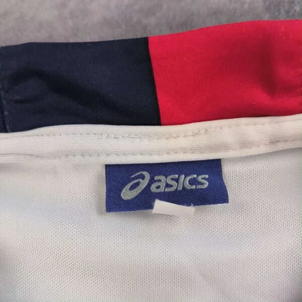 Genoa 2010-11 Asics vendég EL Emiliano Moretti *Aláírt* foci mez L-es