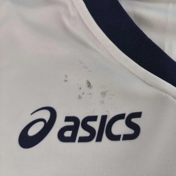 Genoa 2010-11 Asics vendég EL Emiliano Moretti *Aláírt* foci mez L-es
