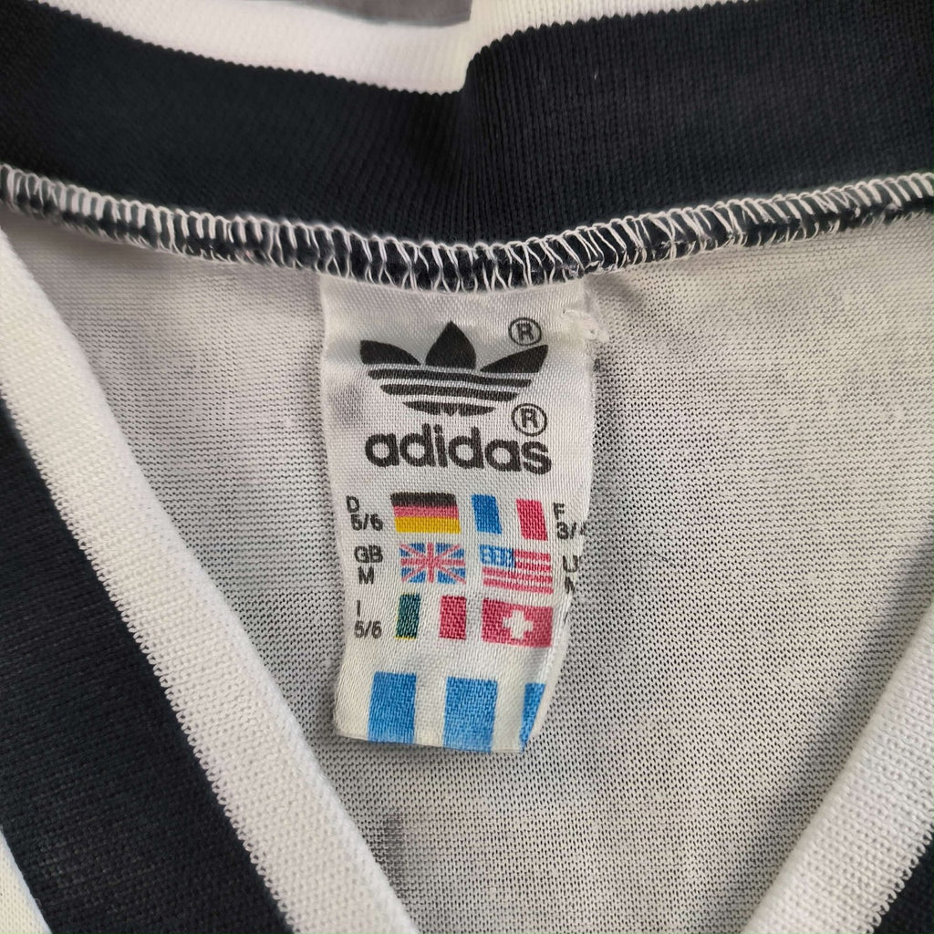 Germany 1984-86 Adidas home long sleeve football shirt size M