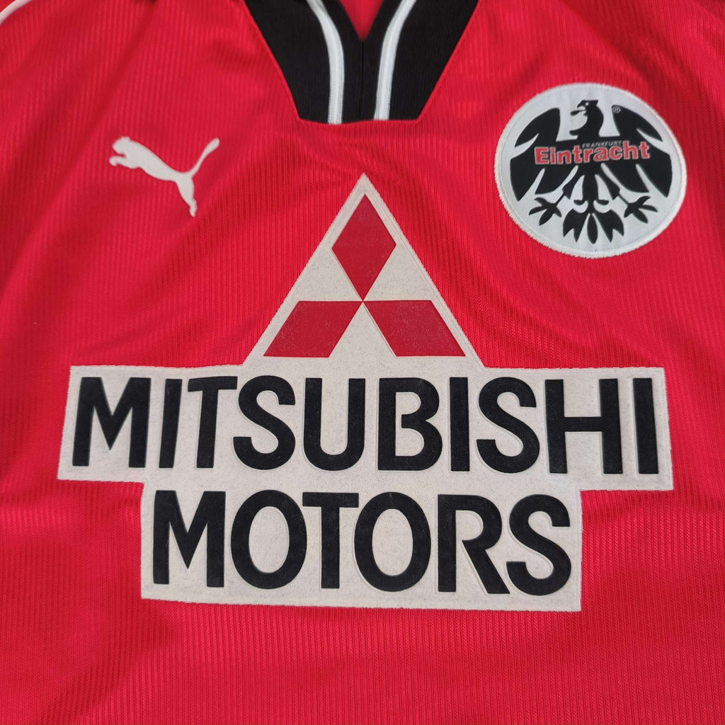 Eintracht Frankfurt 1997-98 Puma home football shirt size XXL