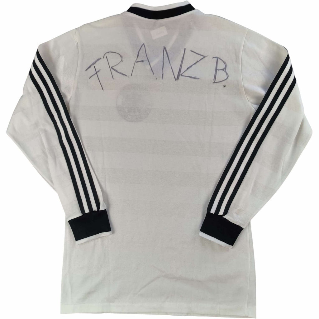 Germany 1984-86 Adidas home long sleeve football shirt size M