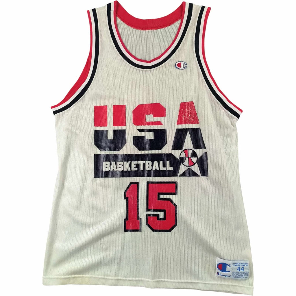 Team USA 1992 Dream Team Champion Magic Johnson NBA jersey size 44
