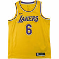 Los Angeles Lakers LeBron James Nike Swingman NBA jersey size L