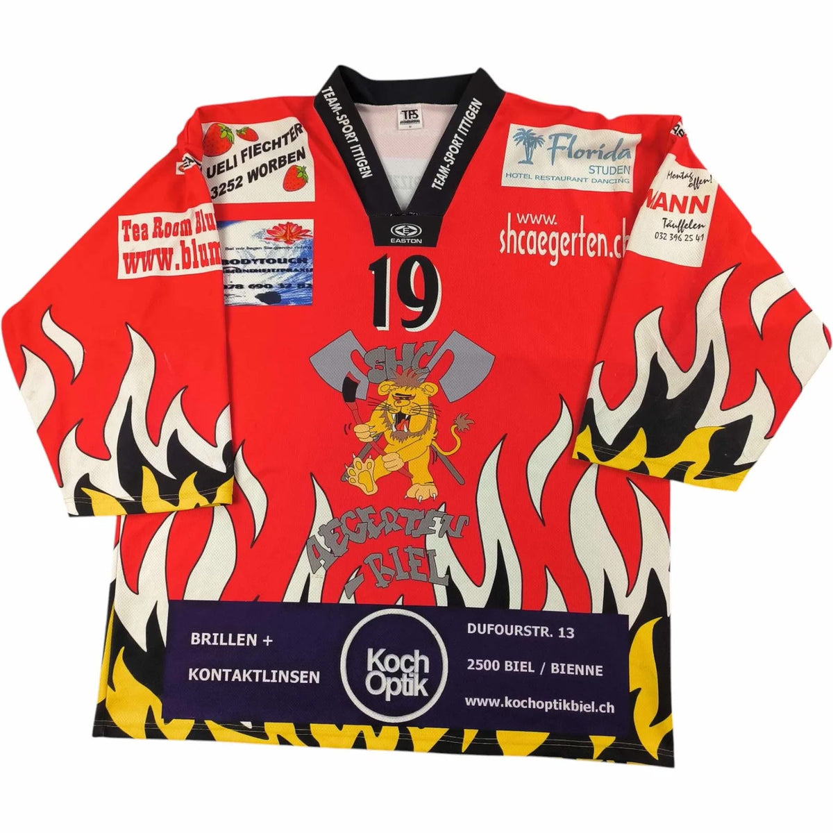 SHC Aegerten Biel ice hockey jersey size M