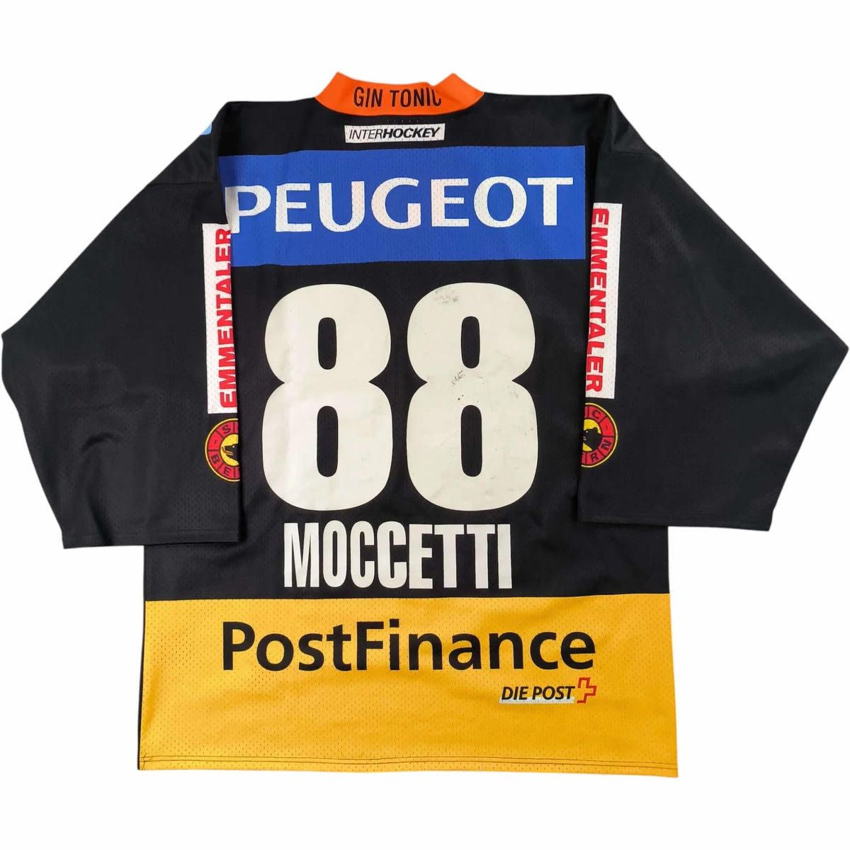 SC Bern Moccetti #88 Yvette ice hockey jersey size M