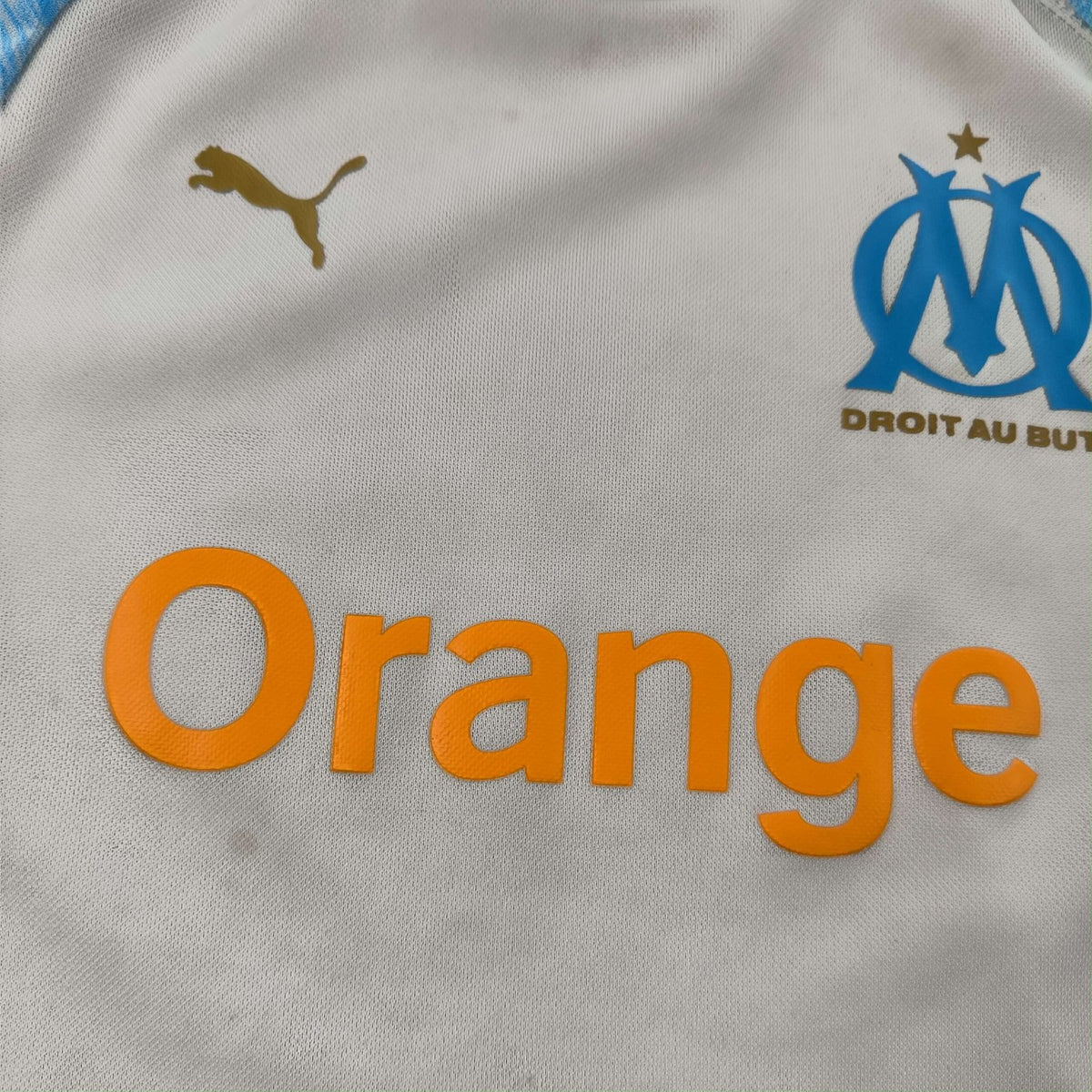 Marseille 2018-19 Puma home football shirt size 92