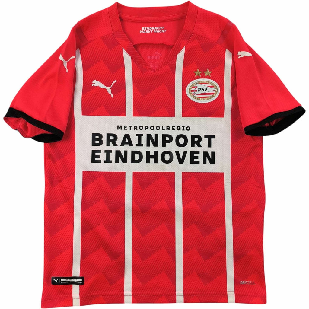 PSV Eindhoven 2021-22 Puma home football shirt size 128
