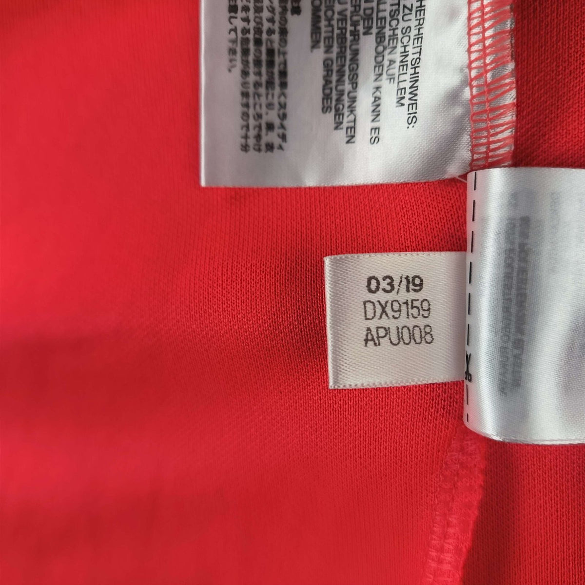 Bayern München 2019-20 Adidas training foci mez XL-es
