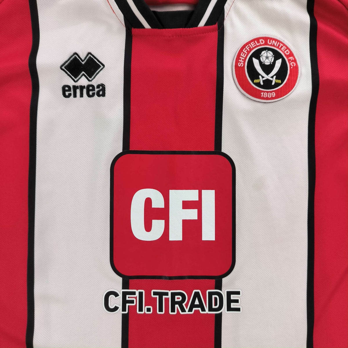 Sheffield United 2023-24 Errea home football shirt size M