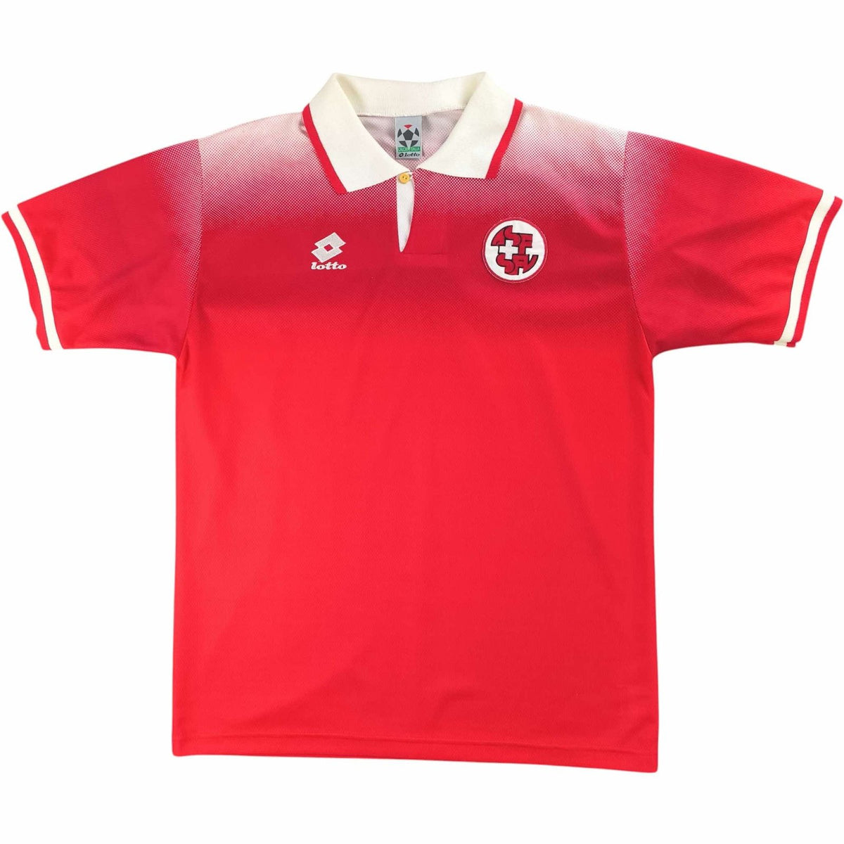 Switzerland 1996-98 Lotto home football shirt size L