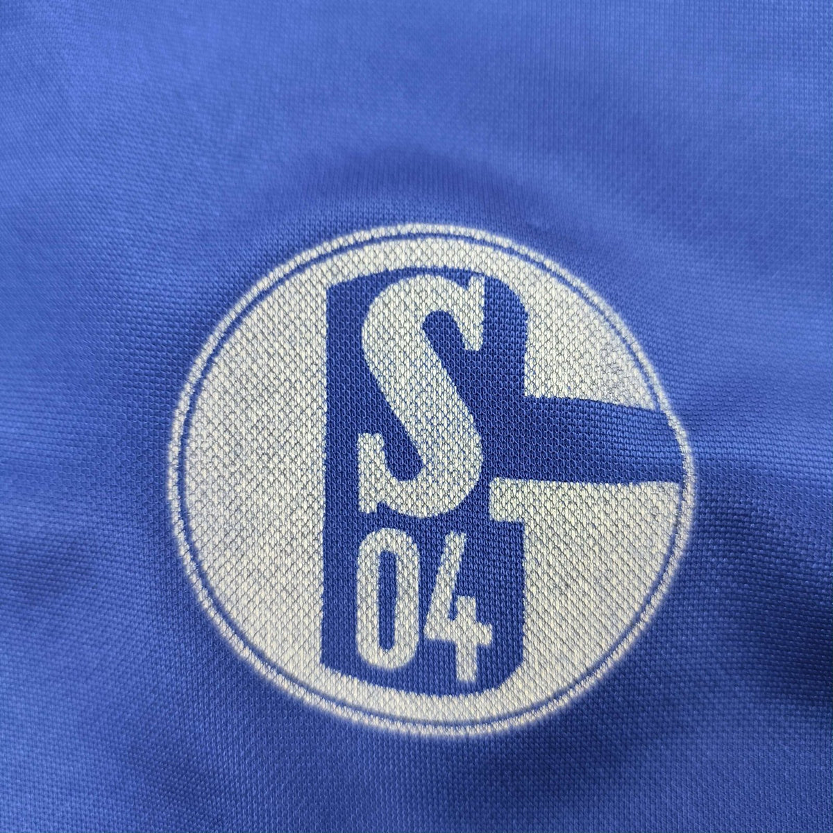 Schalke 1994-96 Adidas hazai foci mez L-es