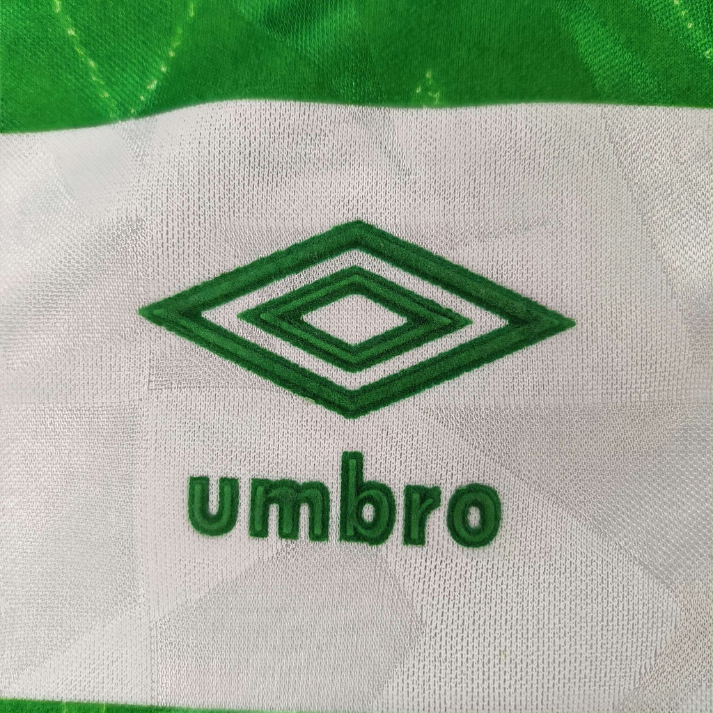 Celtic 1989-91 Umbro hazai foci mez XL-es