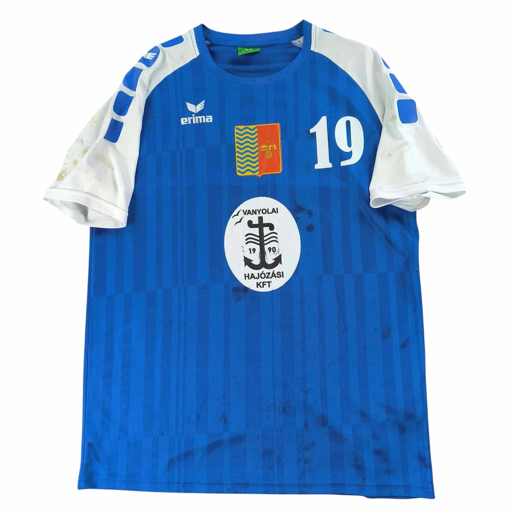 Balatonfüredi KSE Erima #19 *match worn* handball jersey size M