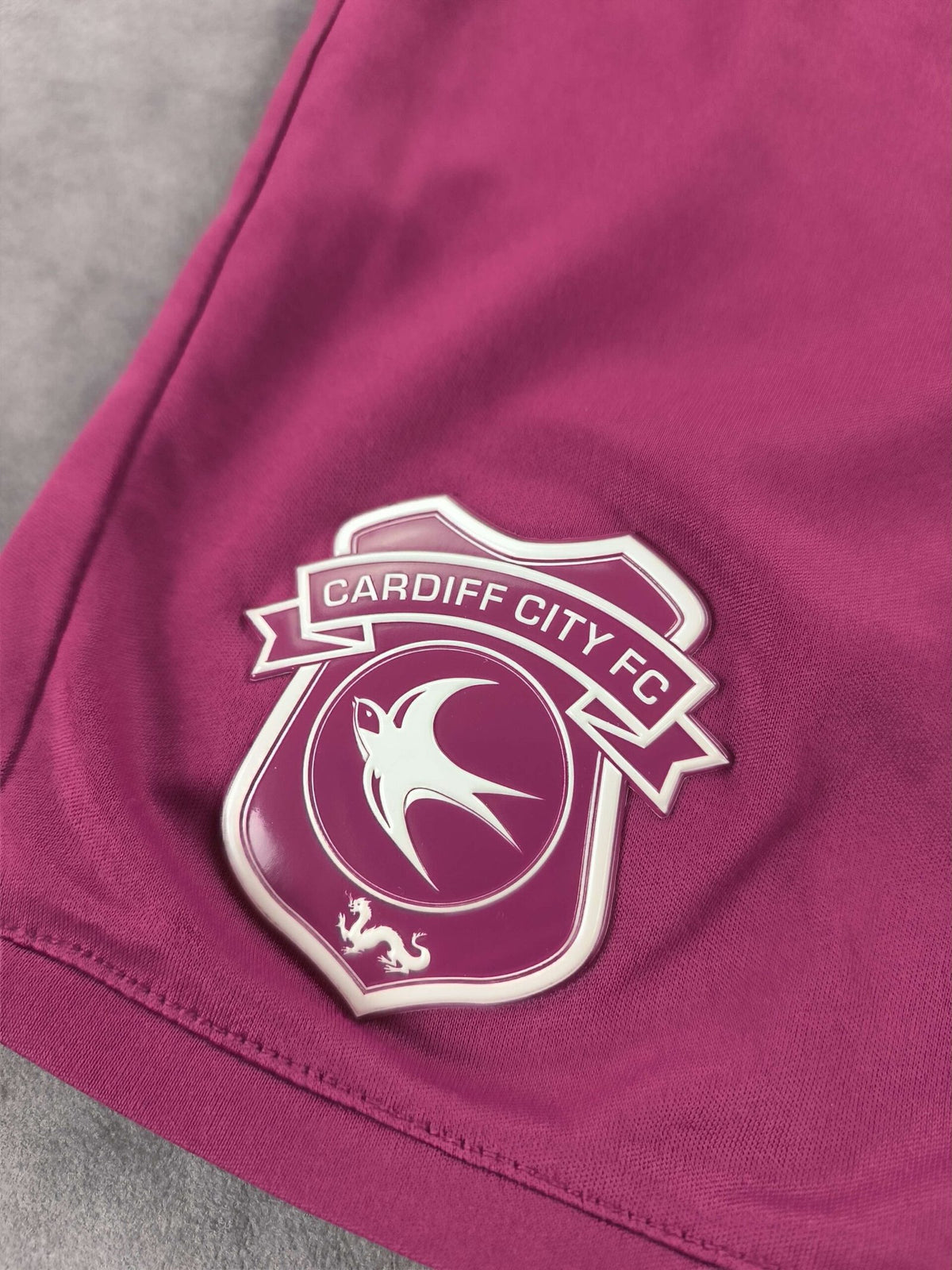 Cardiff City New Balance football shorts size 122