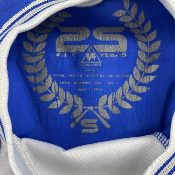 Everton 2009-10 Le Coq Sprtif home Diniyar Bilyaletdinov football shirt size S