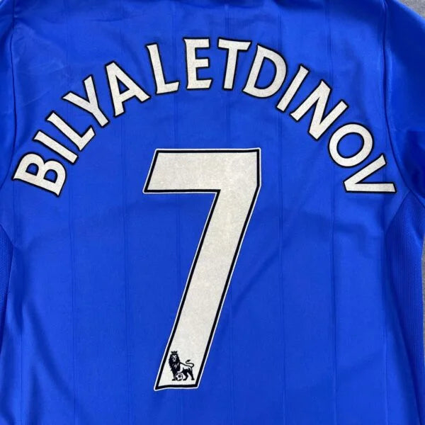 Everton 2009-10 Le Coq Sprtif home Diniyar Bilyaletdinov football shirt size S