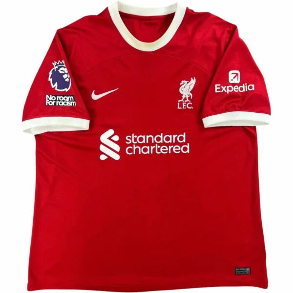 Liverpool 2023-24 Nike hazai Cody Gakpo foci mez XL-es