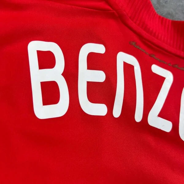 France 2008-09 Adidas away Karim Benzema football shirt size L