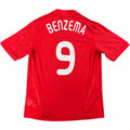 France 2008-09 Adidas away Karim Benzema football shirt size L
