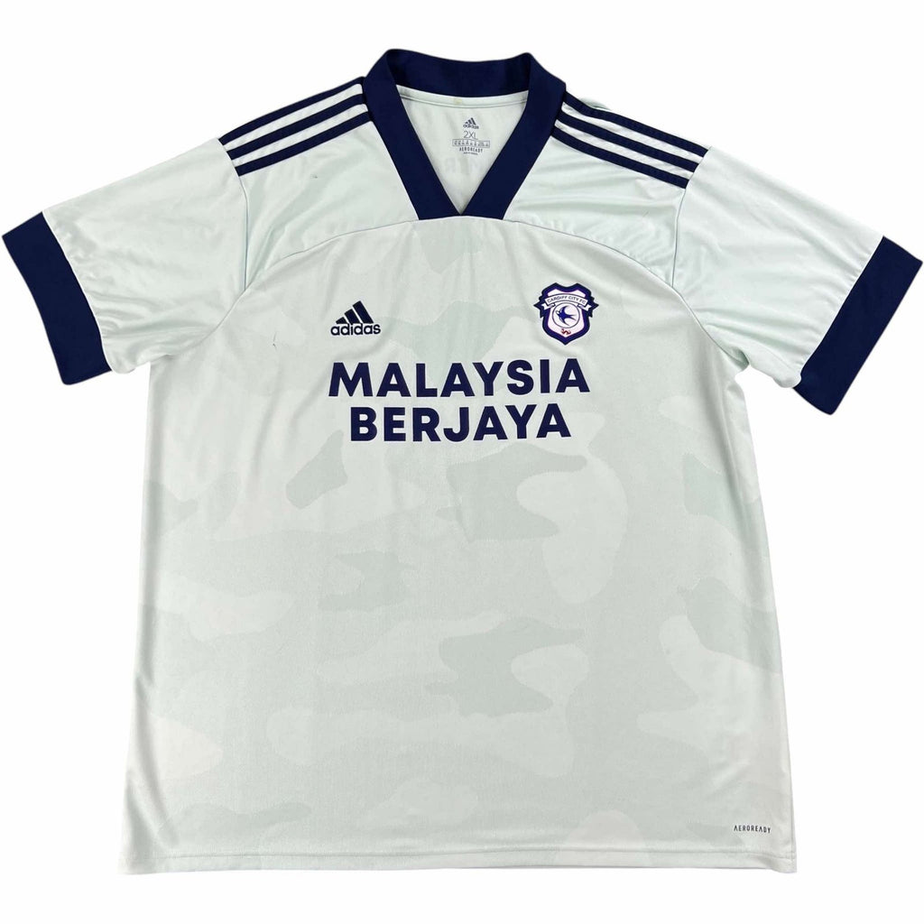 Cardiff City 2020-21 Adidas away football shirt size XXL