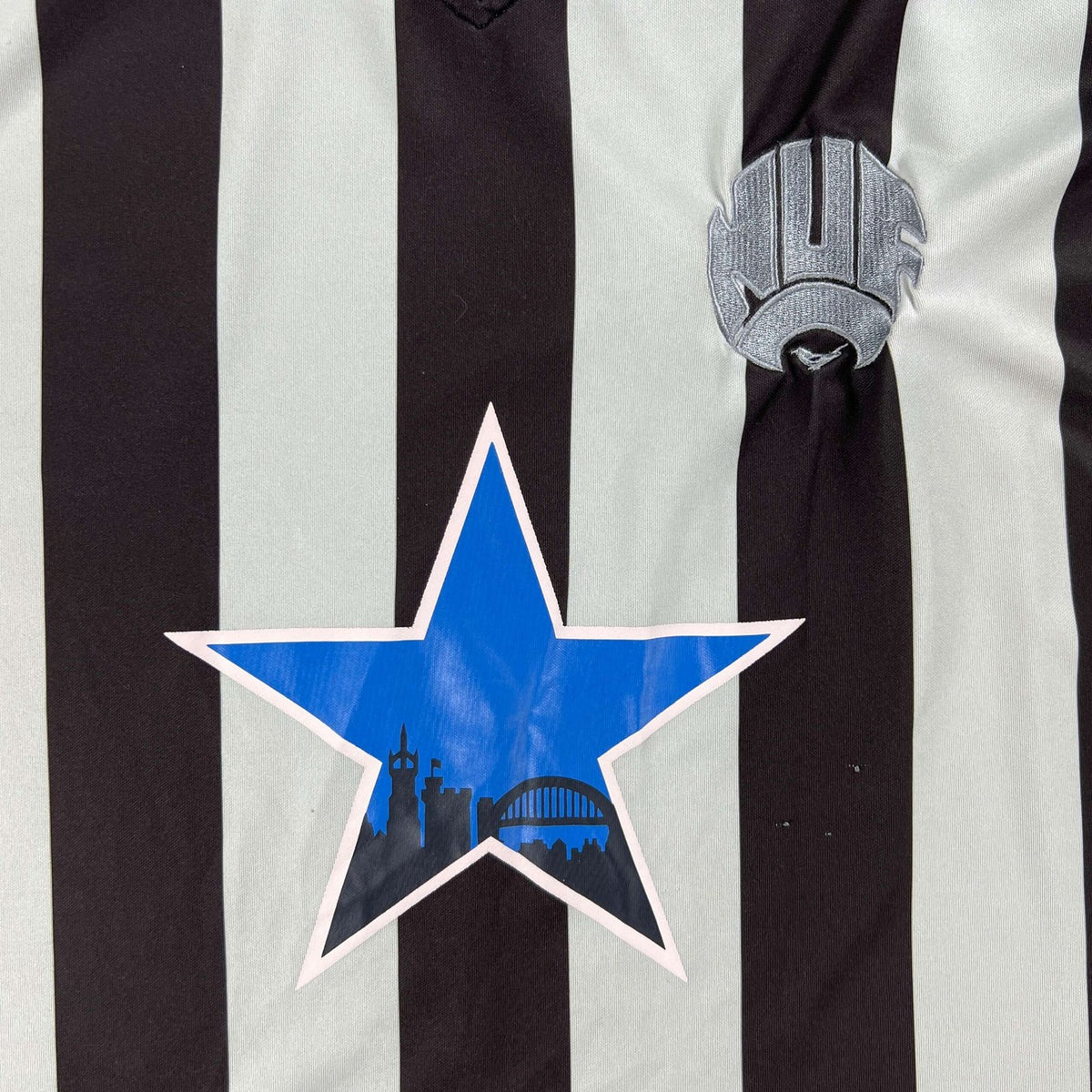 Newcastle United 1983-84 Score Draw home retro football shirt size S