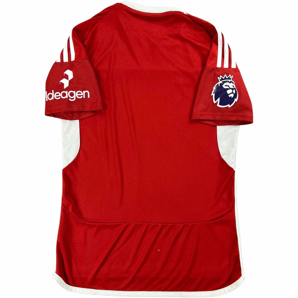Nottingham Forest 2023-24 Adidas home football shirt size S