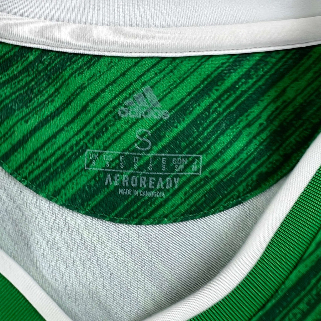 Northern Ireland 2020-22 Adidas home football shirt size S