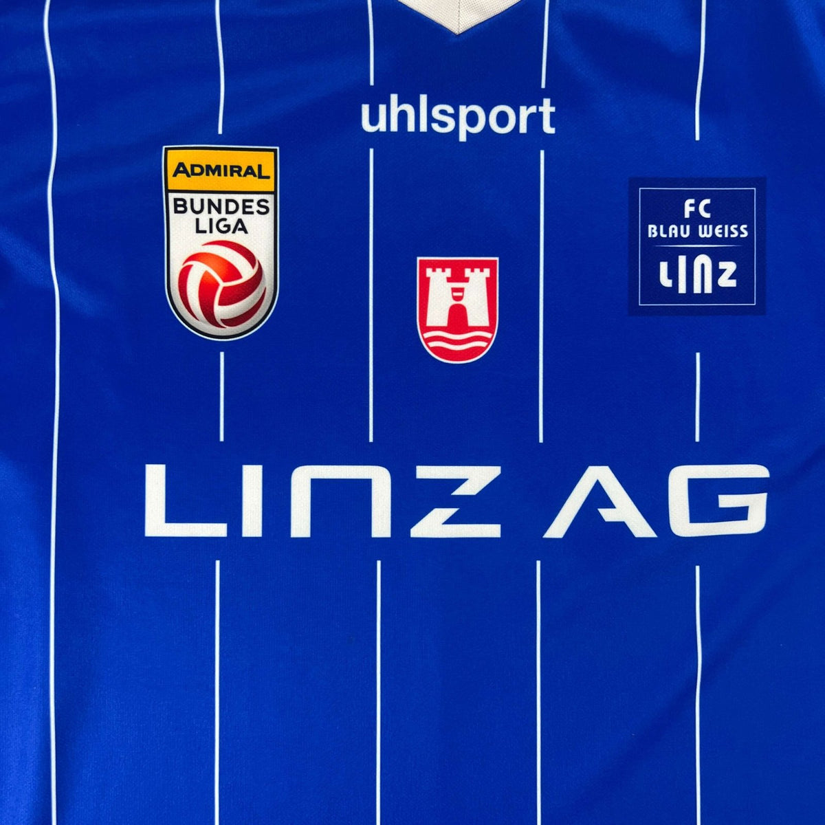 Blau-Weiß Linz 2023-25 Uhlsport hazai foci mez XL-es