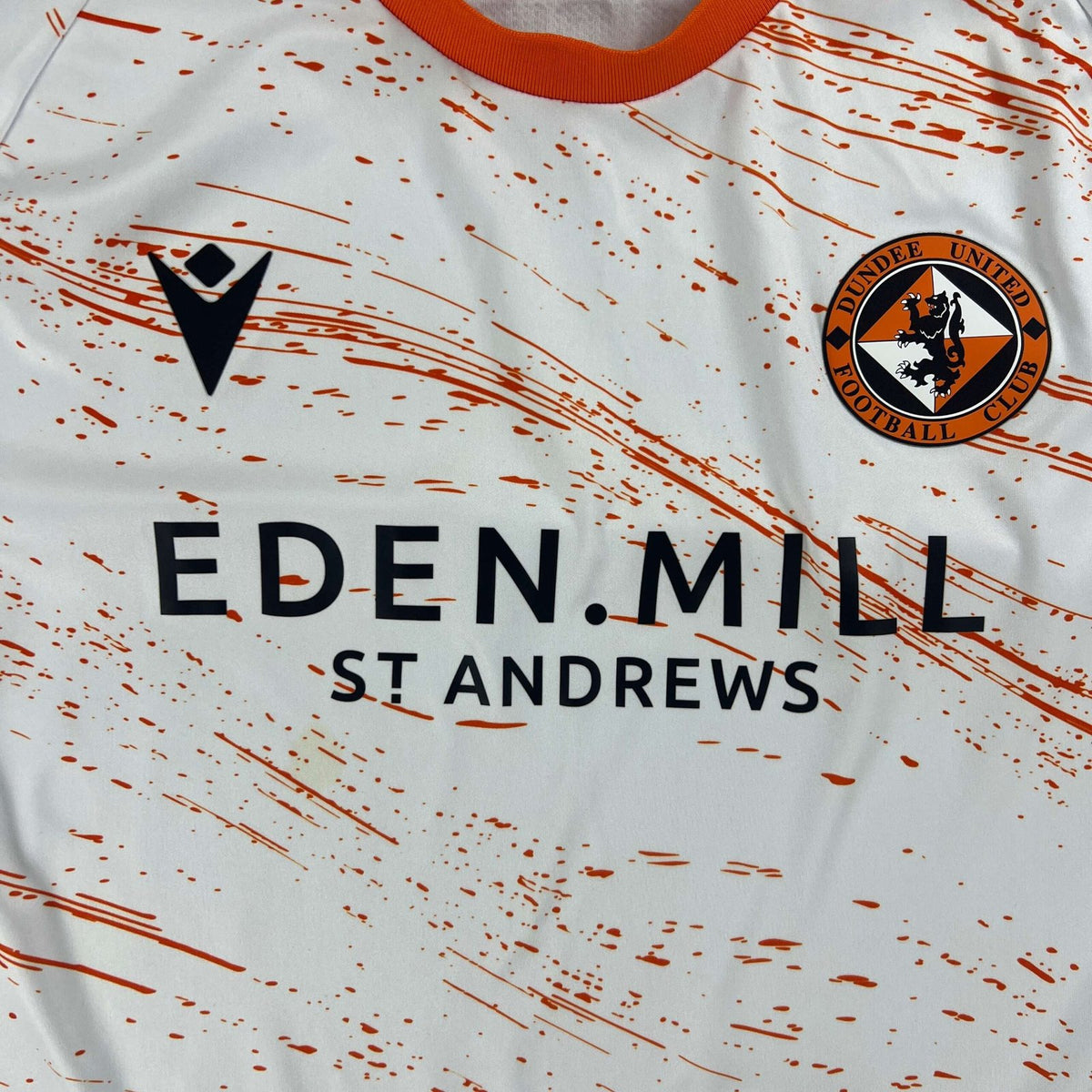 Dundee United 2021-22 Macron vendég foci mez 4XL-es