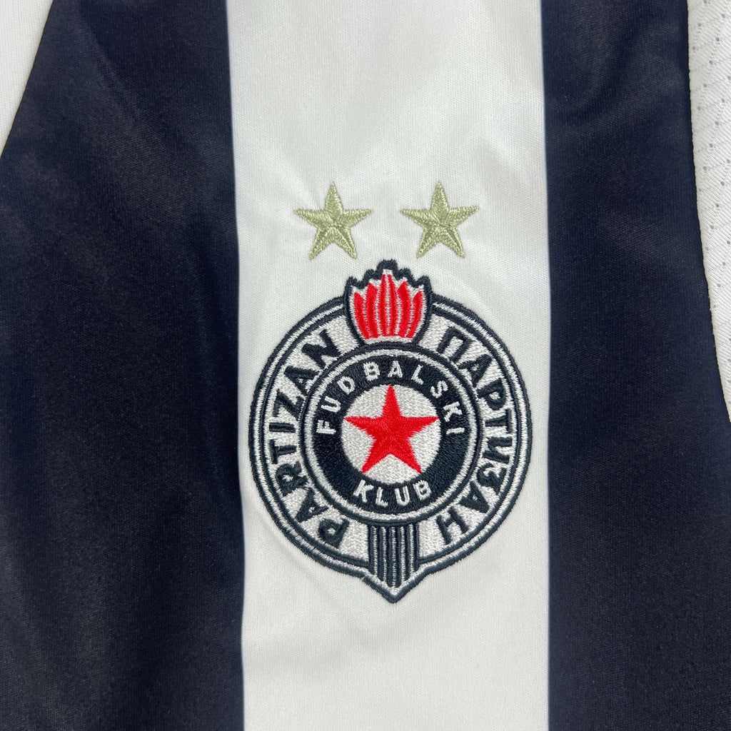 Partizan Belgrade 2013-14 Adida home football shirt size M