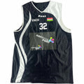 Békési Gladiátorok 2015-16 Koma Dániel #32 Zeus *Match worn* basketball jersey size XXL