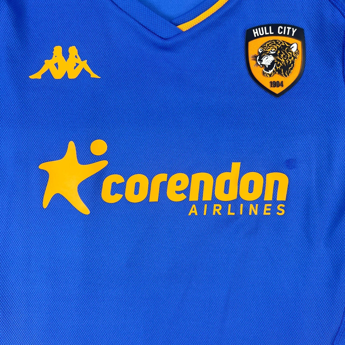 Hull City 2023-24 Kappa harmadik számú „Player #3” foci mez XL-es