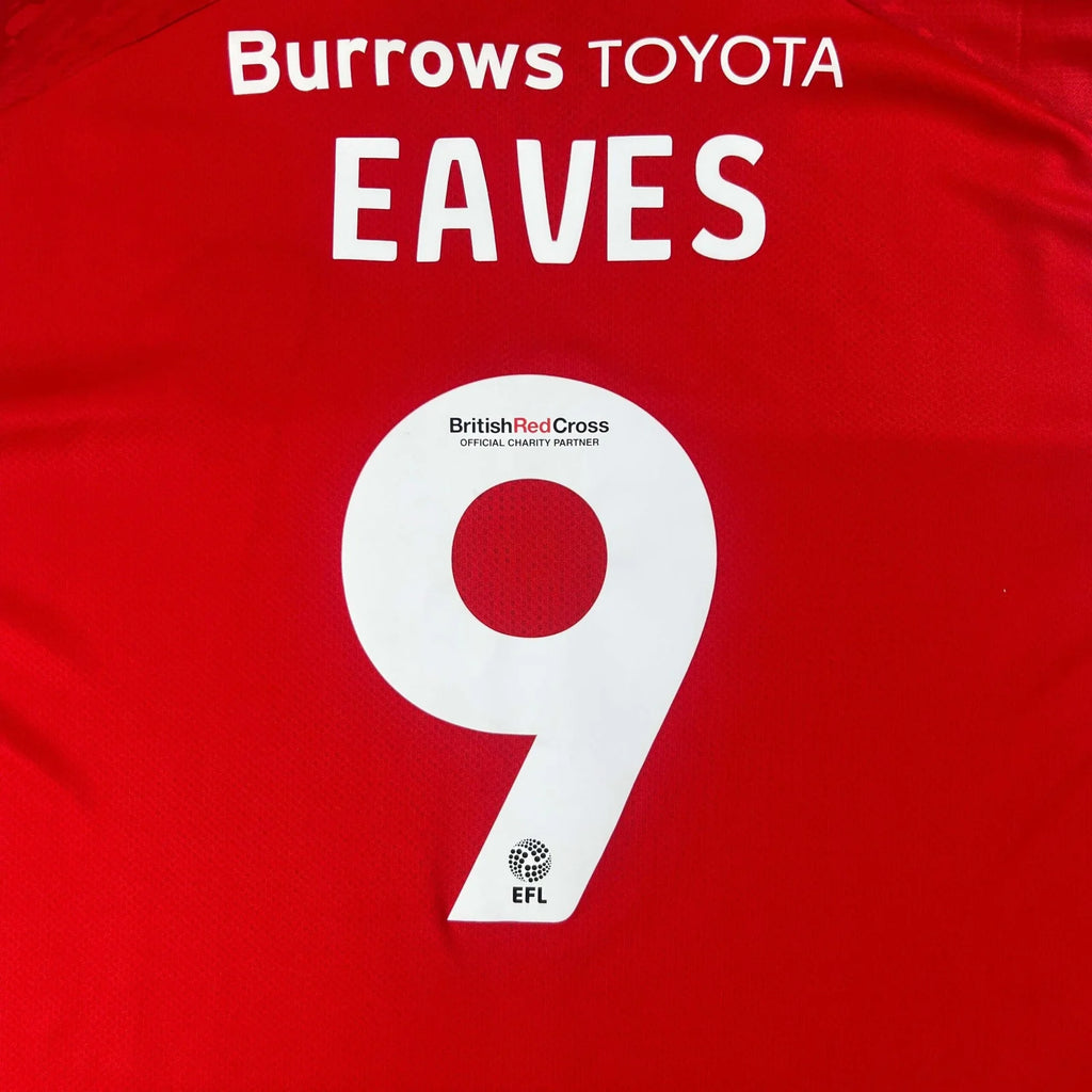 Rotherham United 2023-24 Puma home Tom Eaves football shirt size 6XL