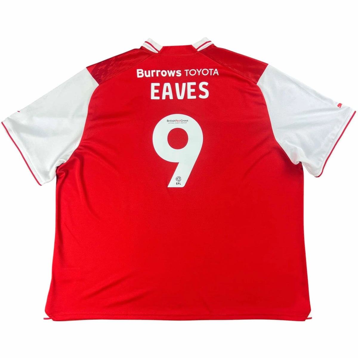 Rotherham United 2023-24 Puma home Tom Eaves football shirt size 6XL