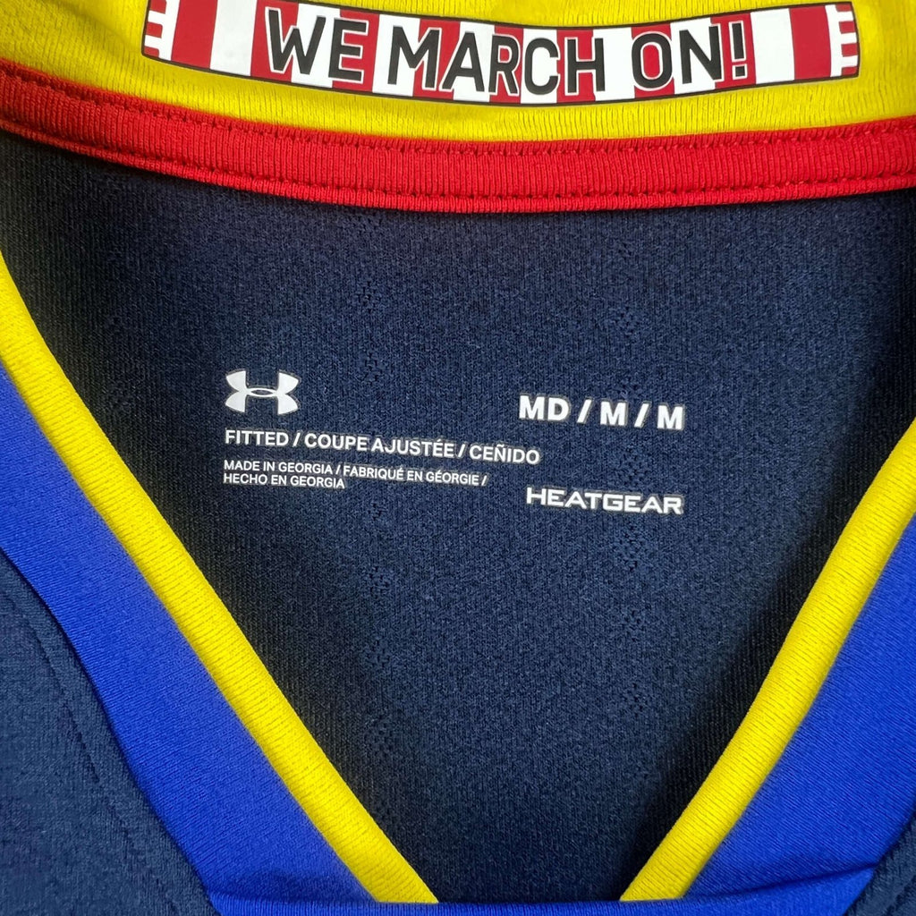 Southampton 2020-21 Under Armour vendég foci mez M-es