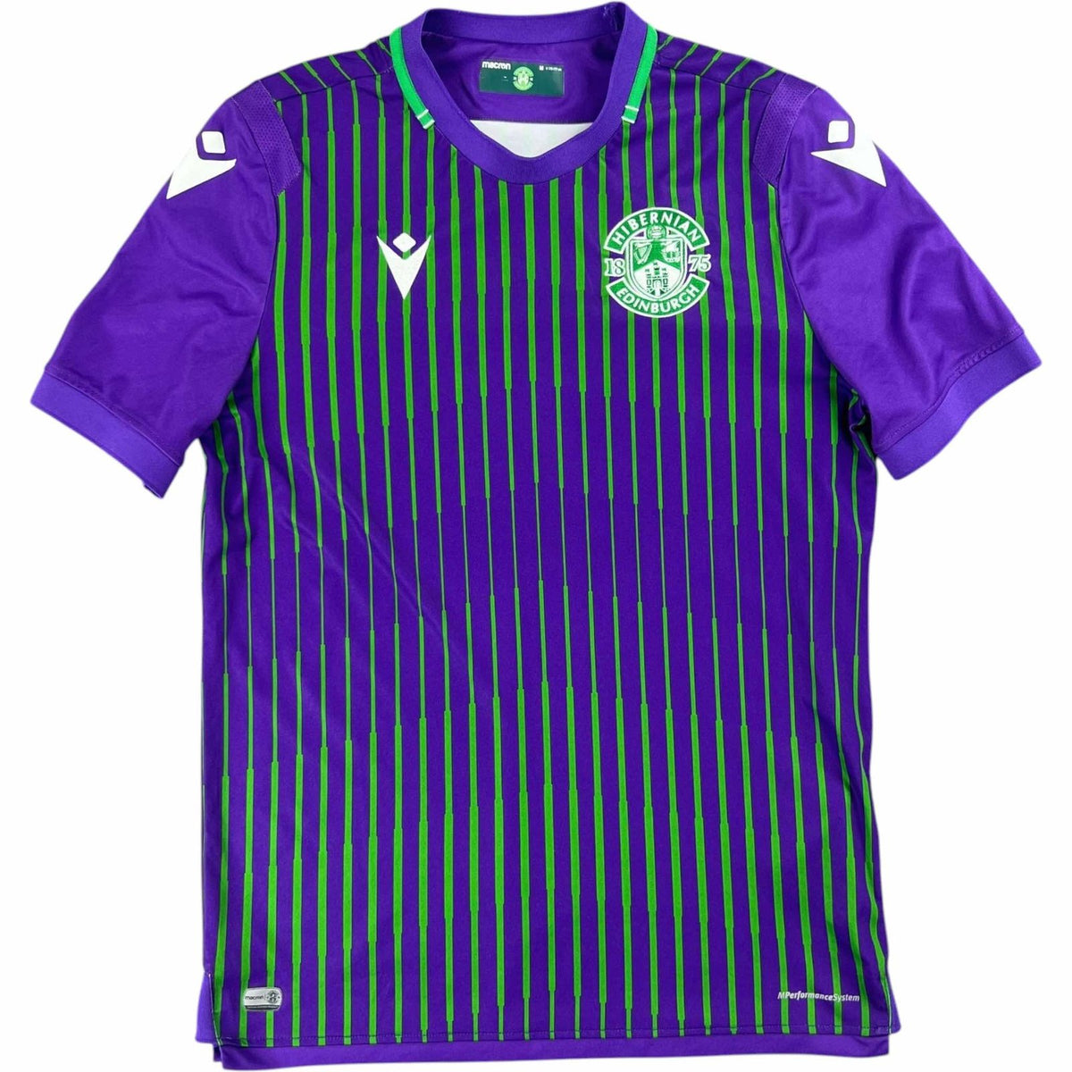 Hibernian 2019-20 Macron away football shirt size M