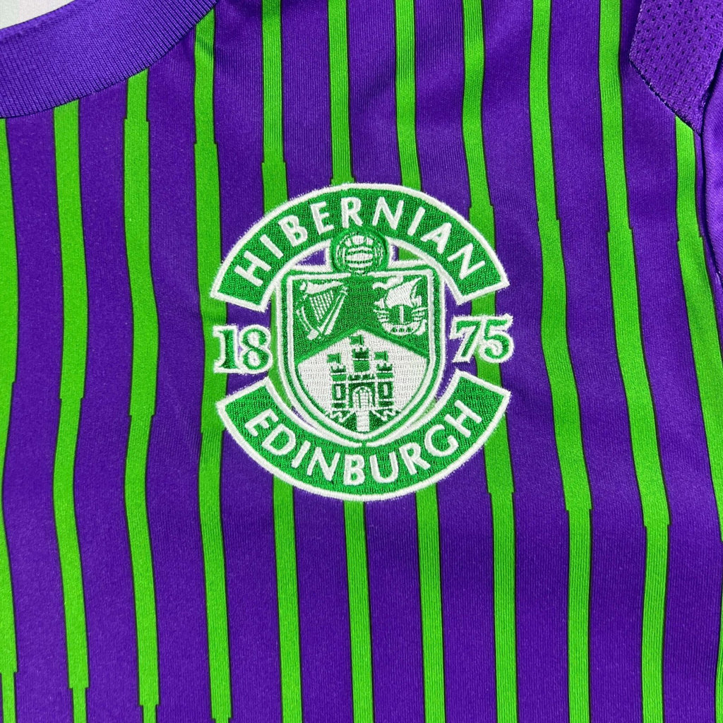 Hibernian 2019-20 Macron away football shirt size M