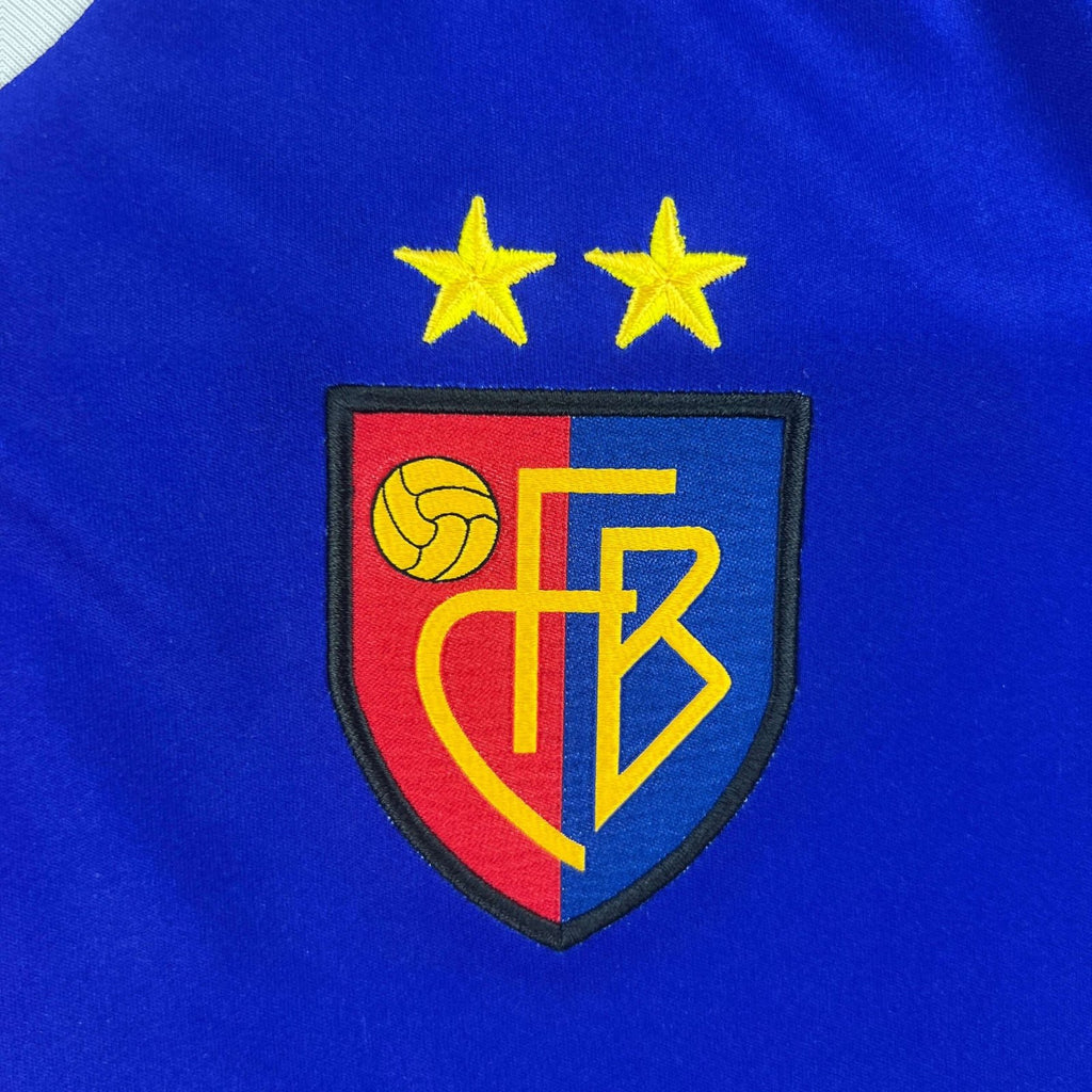 Basel 2018-19 Adidas home football shirt size S